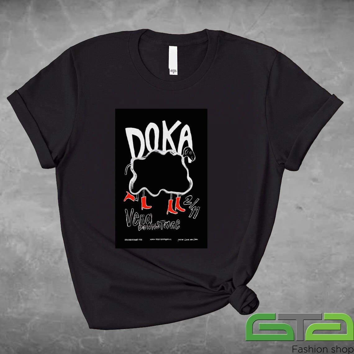 Official Doka At Vera In Groningen Netherlands November 2 2024 Shirt