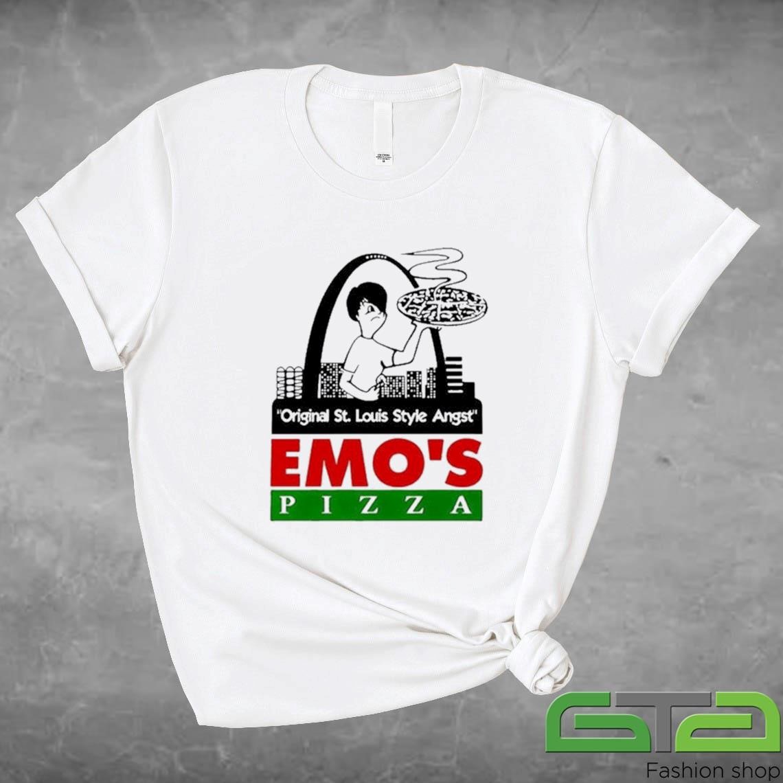 Official Emo's Imo's Pizza St. Louis Parody Shirt