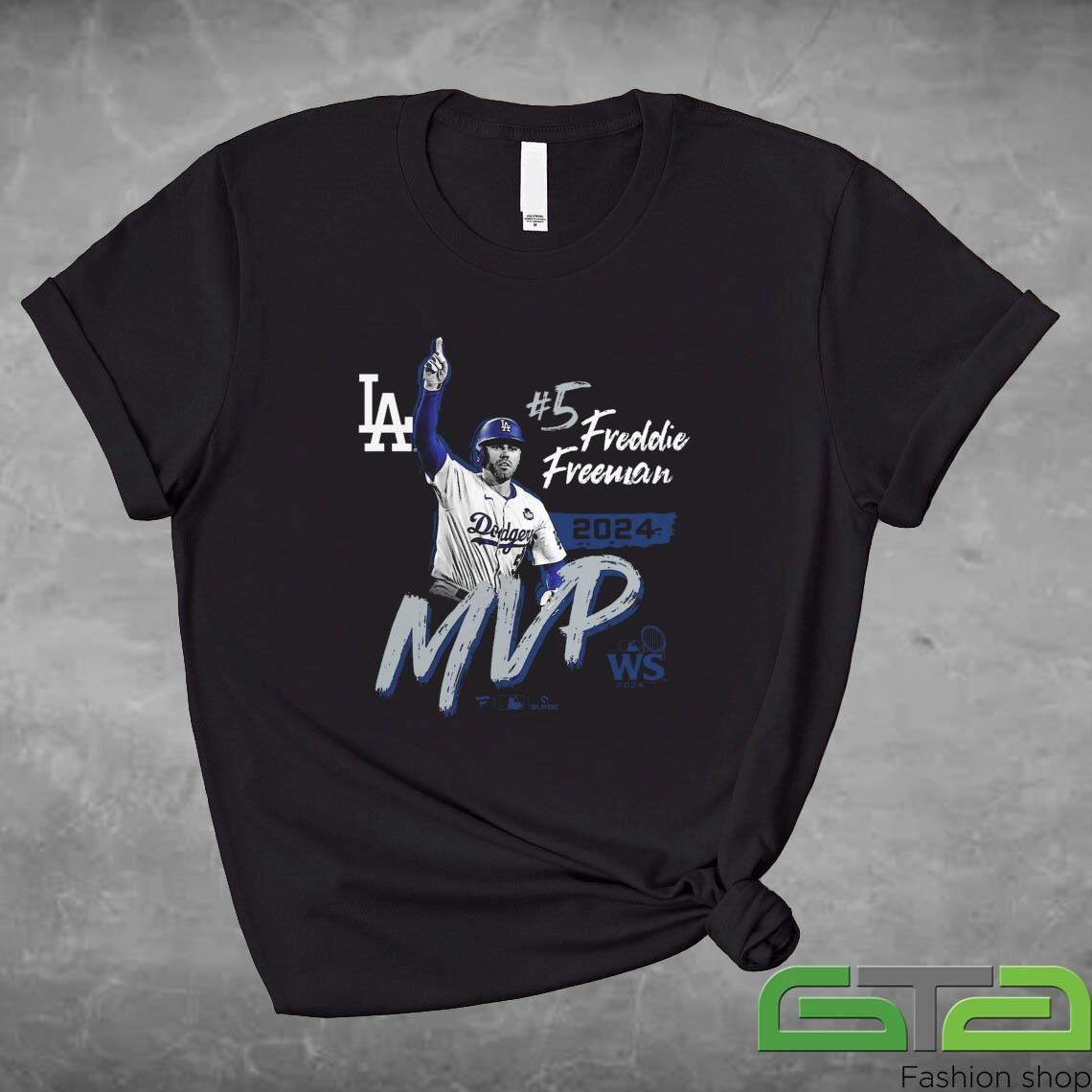 Official Freddie Freeman Los Angeles Dodgers 2024 World Series MVP Curveball Shirt