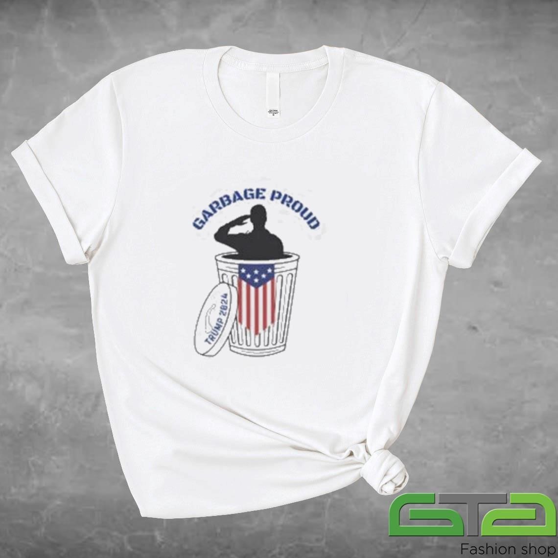 Official Garbage Proud USA Express Your Usa Pride Shirt