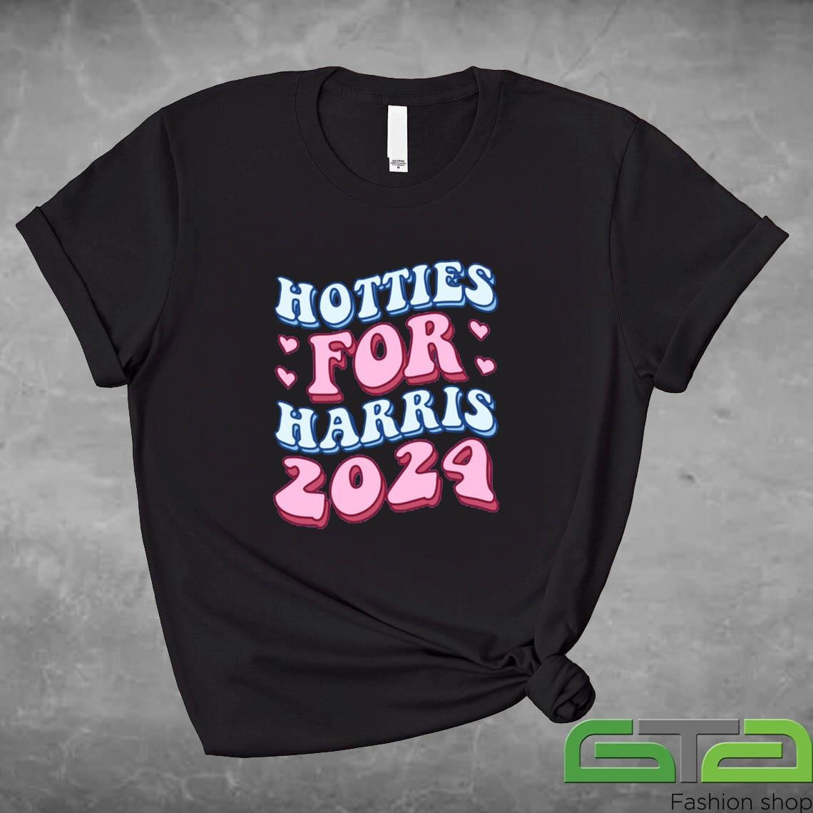 Official Hotties For Harris 2024 Unisex Shirt