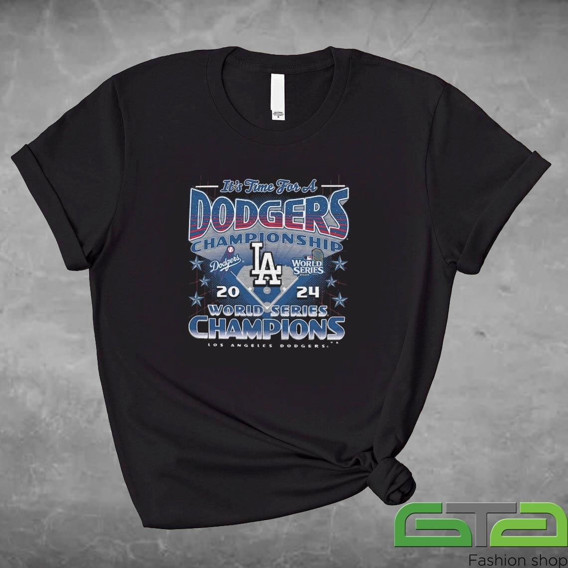 Official It's Time For A Los Angeles Dodgers '47 2024 World Series Champions Shirt