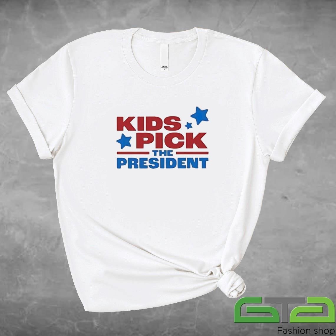 Official Kids Pick The President 2024 Shirt