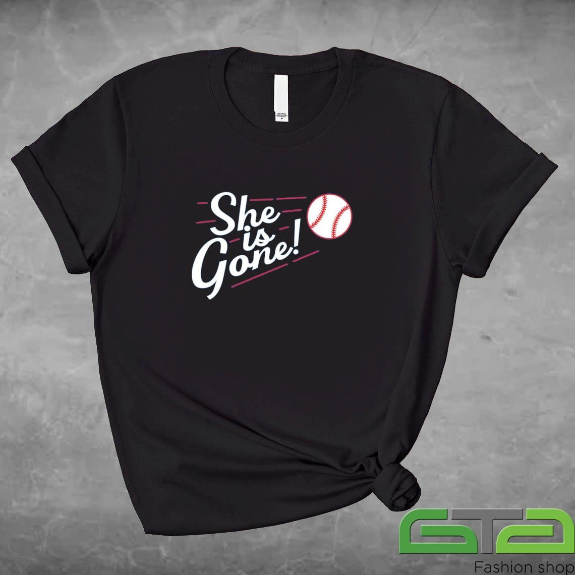 Official Los Angeles Baseball She Is Gone Shirt