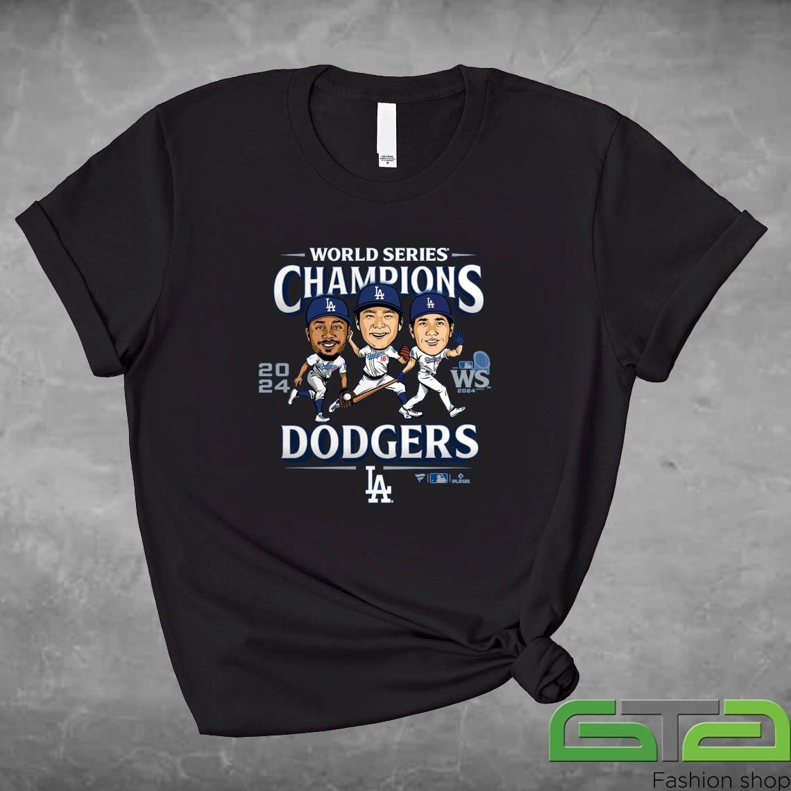 Official Los Angeles Dodgers 2024 World Series Champions Appeal Play Shirt