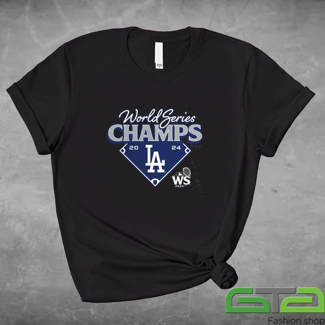 Official Los Angeles Dodgers 2024 World Series Champions Hitting Streak Shirt