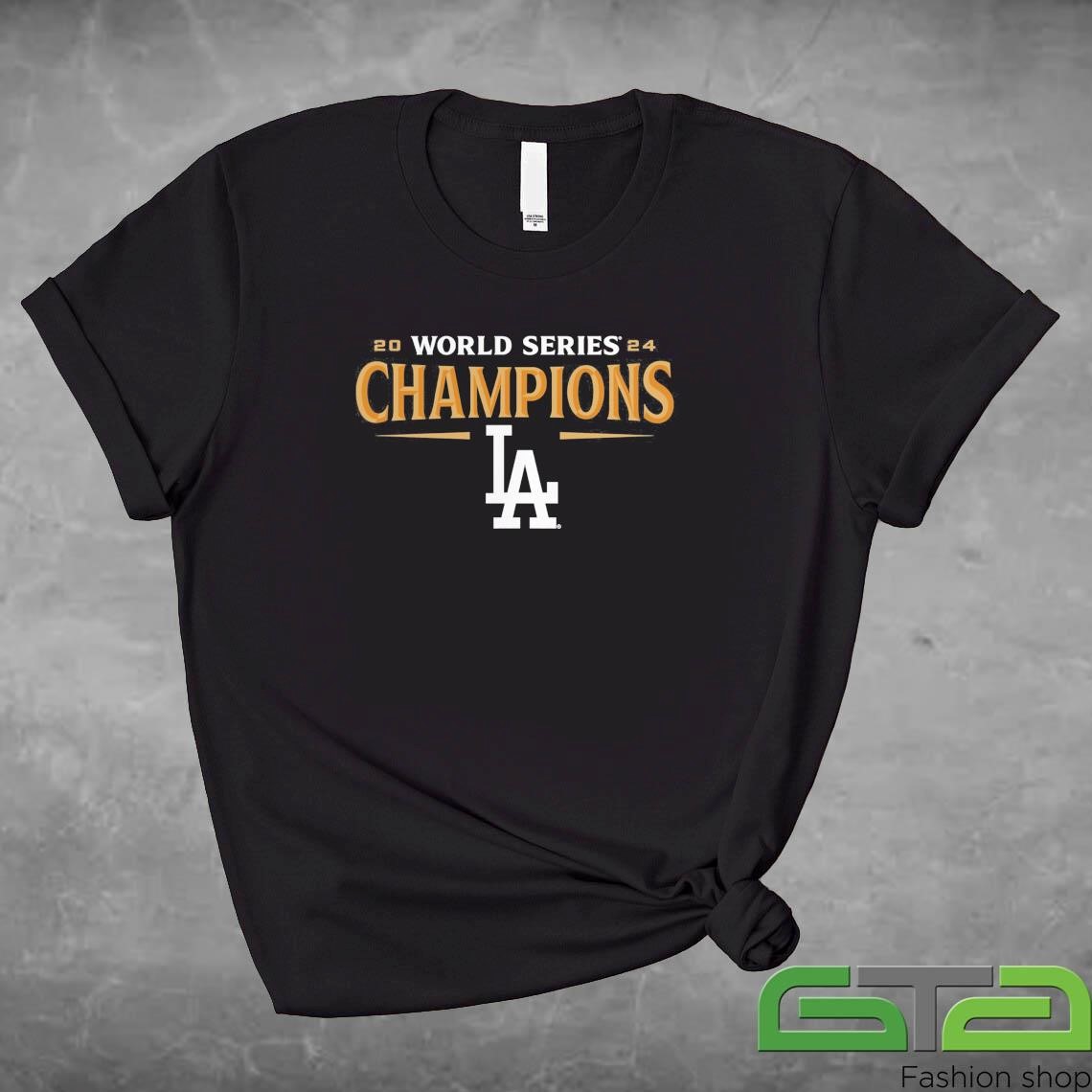 Official Los Angeles Dodgers 2024 World Series Champions Jersey Roster Shirt