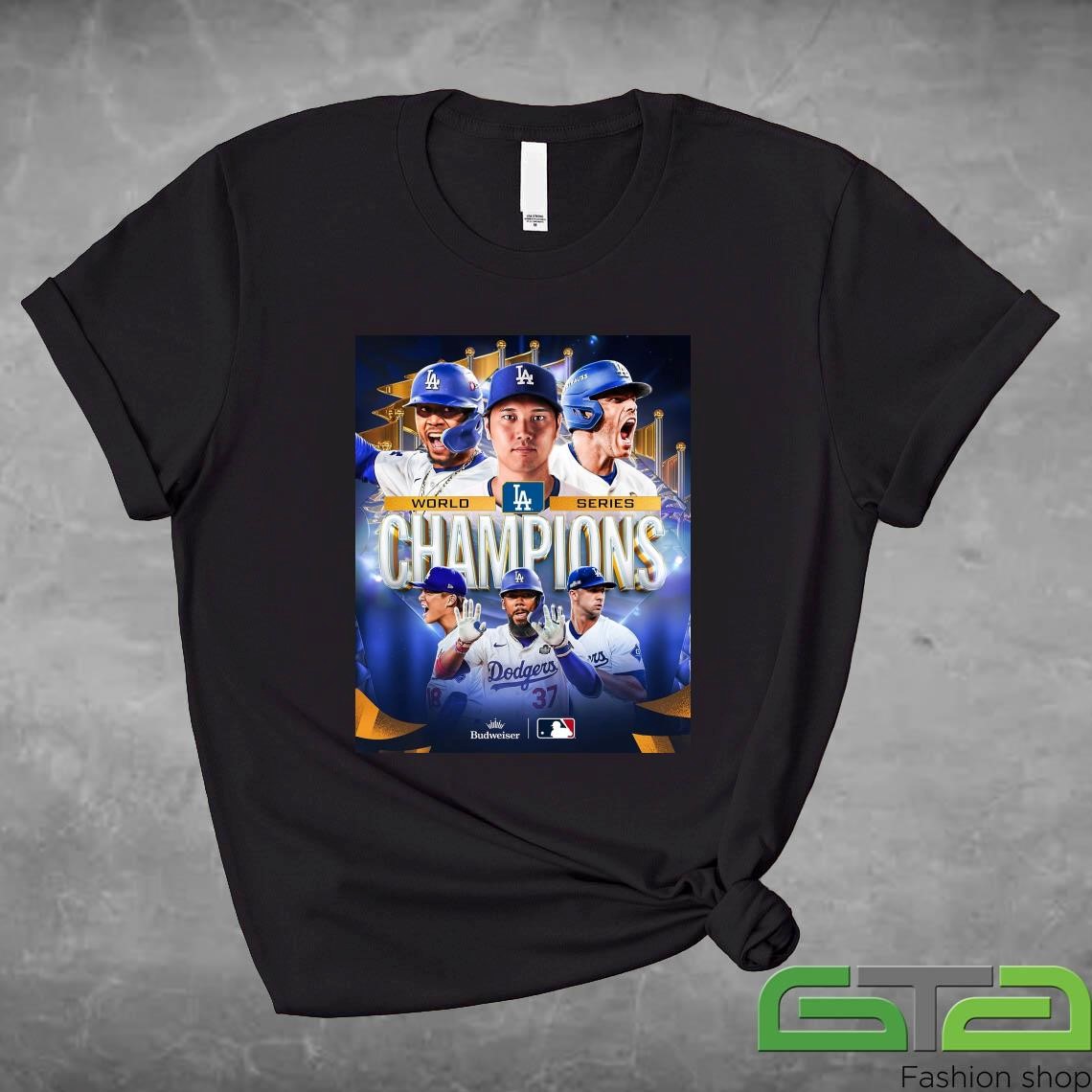 Official Los Angeles Dodgers 2024 World Series Champions Poster Shirt