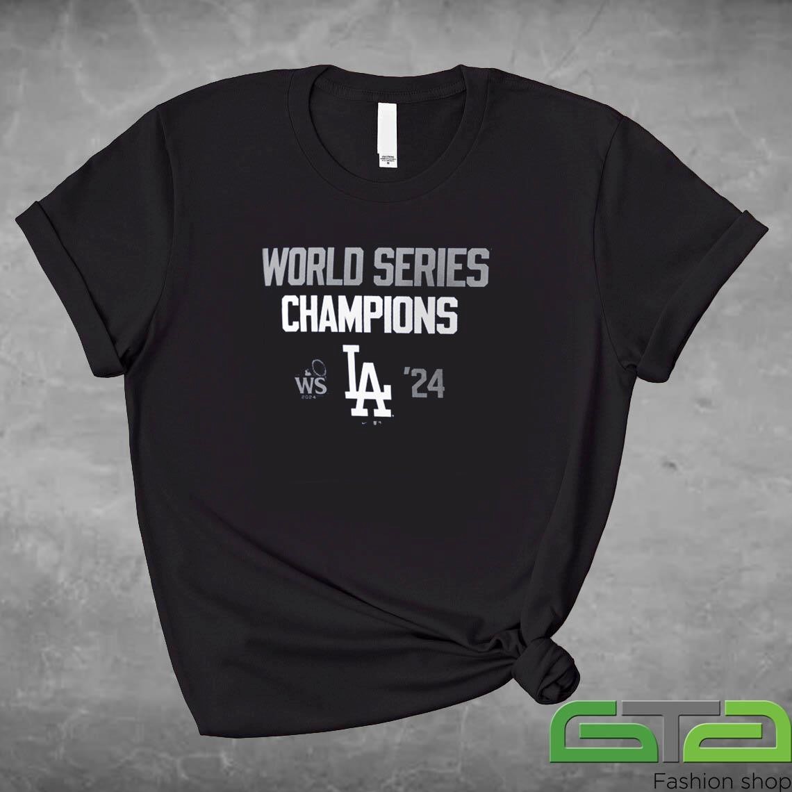 Official Los Angeles Dodgers 2024 World Series Champions Shirt