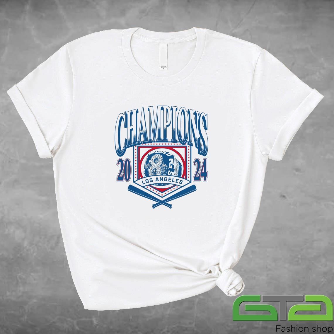 Official Los Angeles Dodgers 8 Time World Champions 2024 Shirt