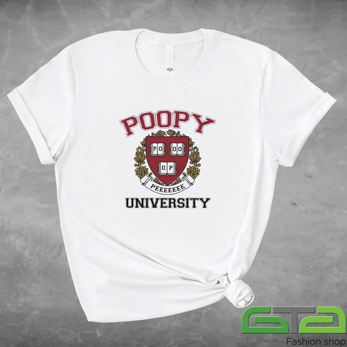 Official Marcus Pork Poopy University Shirt