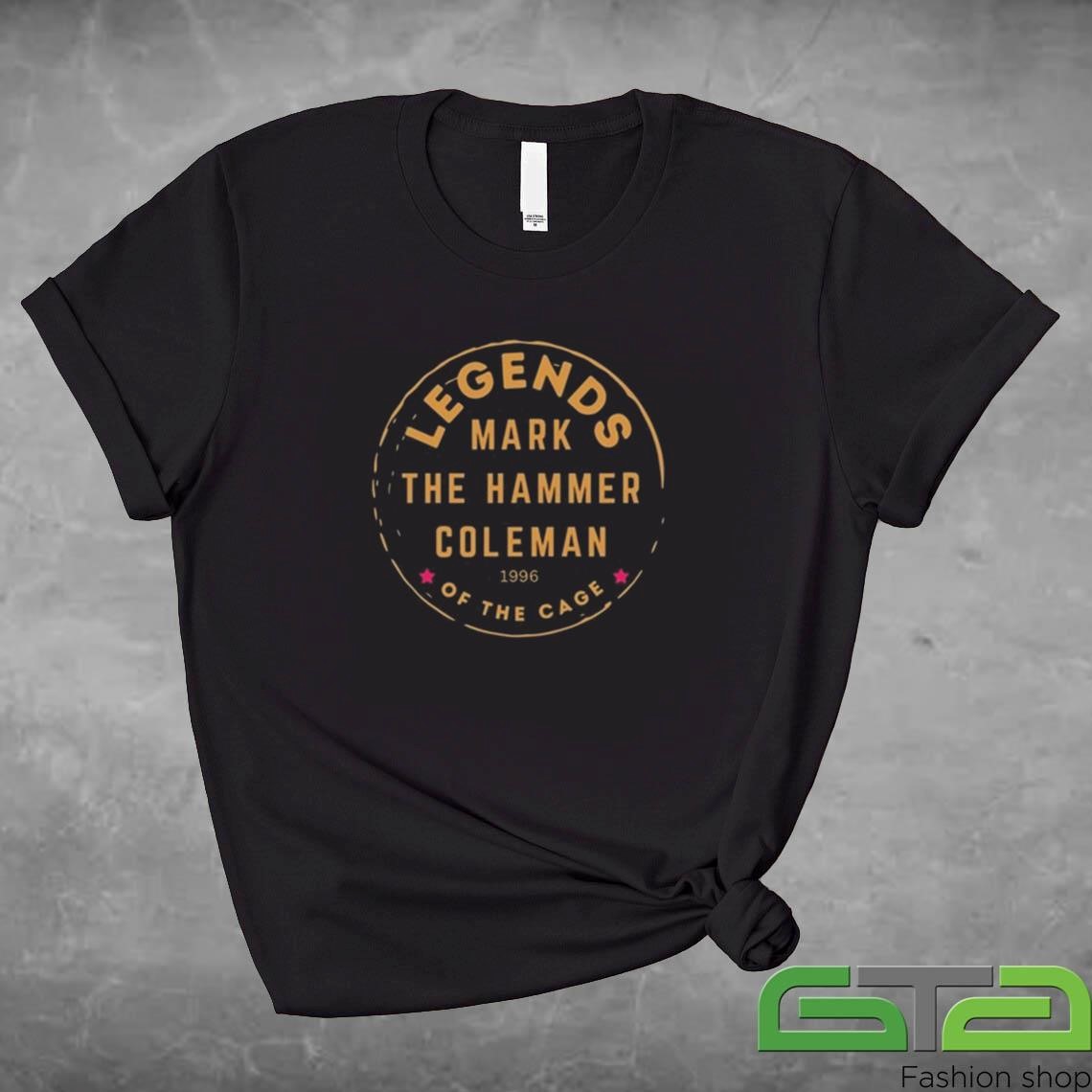 Official Mark Coleman's Legends Of The Cage Shirt