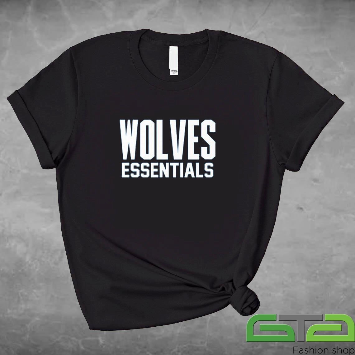 Official Minnesota Timberwolves Wolves Essentials Shirt