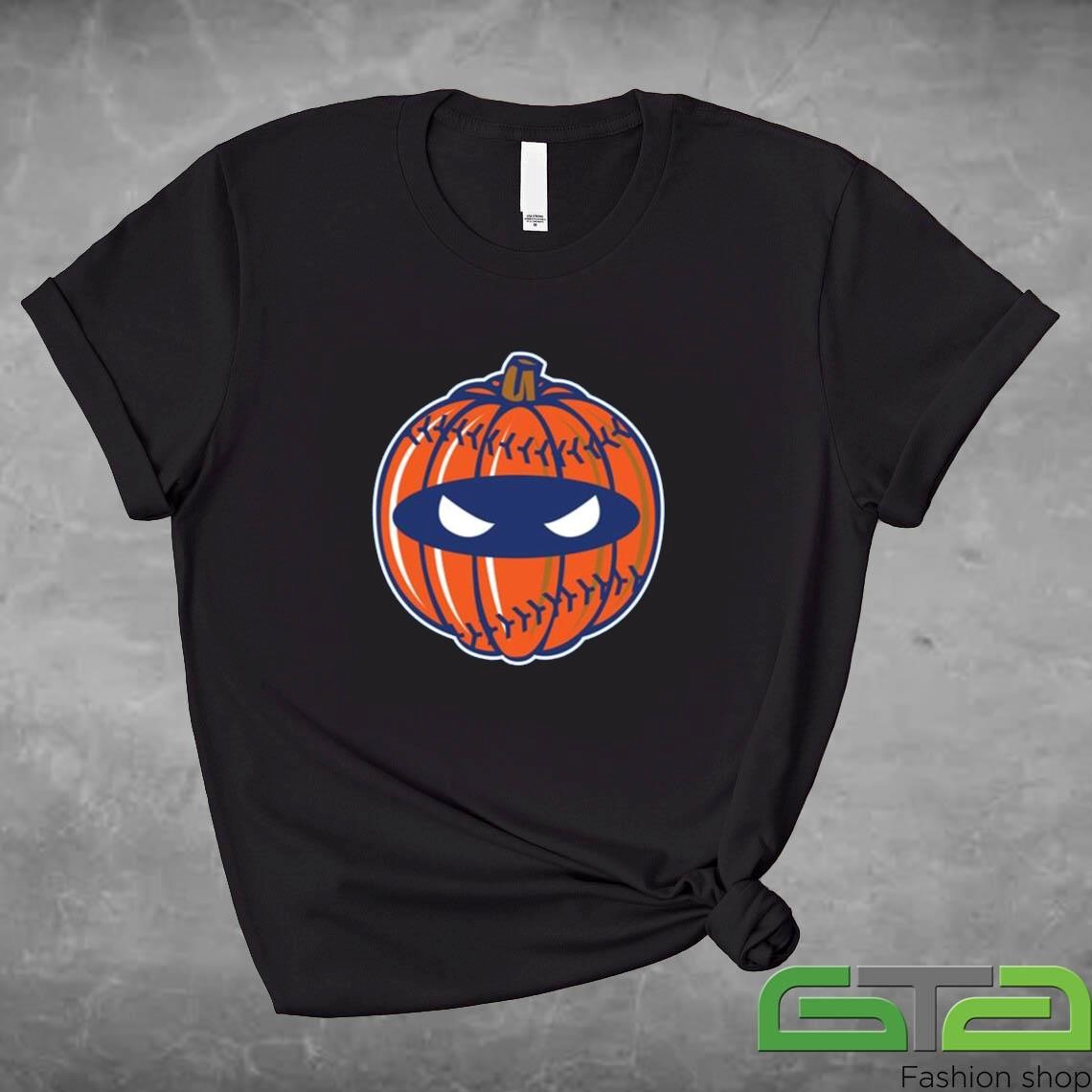 Official New York Mets Pitching Ninja Playoffs Pumpkin Shirt