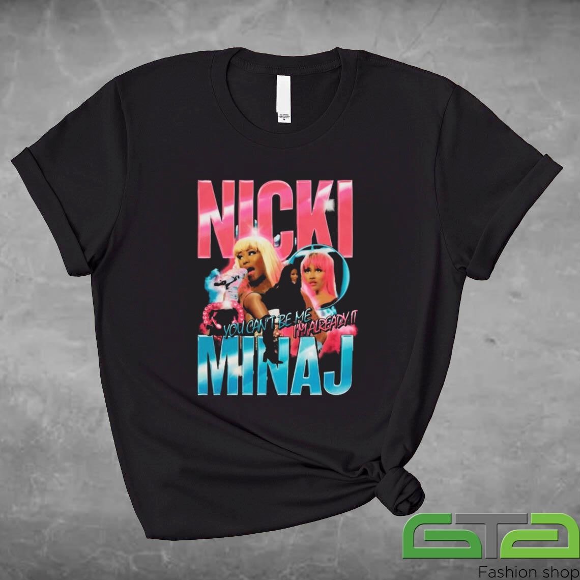 Official Nicki Minaj Pink Friday 2 World Tour Shirt