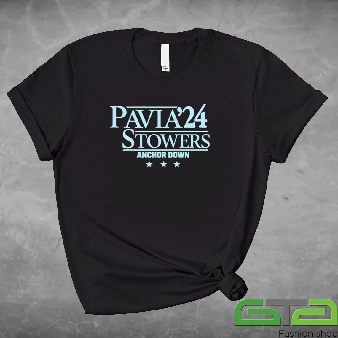 Official Pavia Stowers '24 Anchor Down Shirt