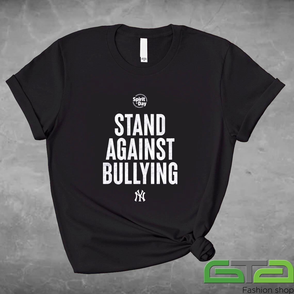 Official Stand Against Bullying Spirit Day New York Yankees Shirt