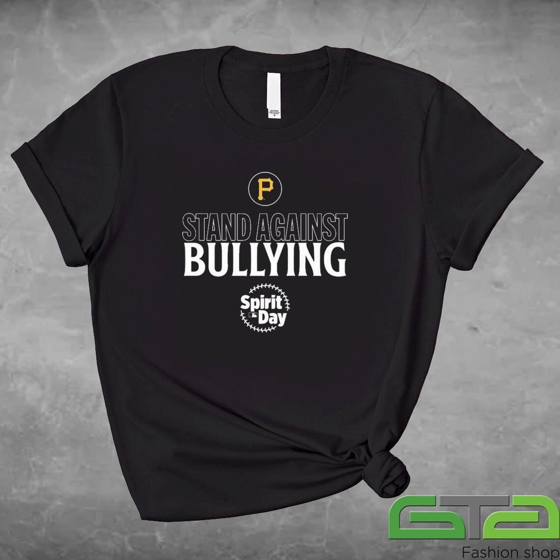 Official Stand Against Bullying Spirit Day Pittsburgh Pirates Shirt