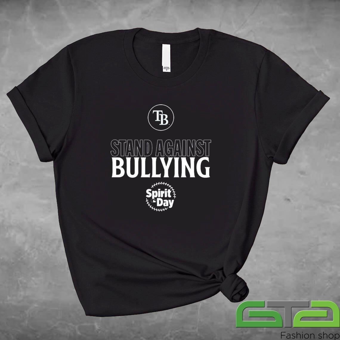 Official Stand Against Bullying Spirit Day Tampa Bay Rays Shirt