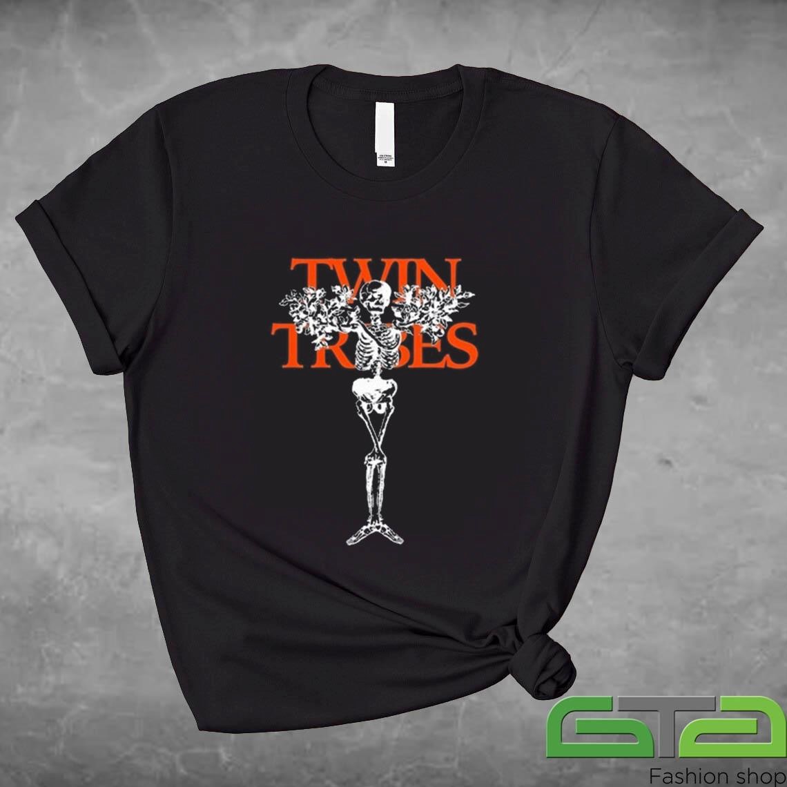 Official Twin Tribes Skeleton Tree Shirt