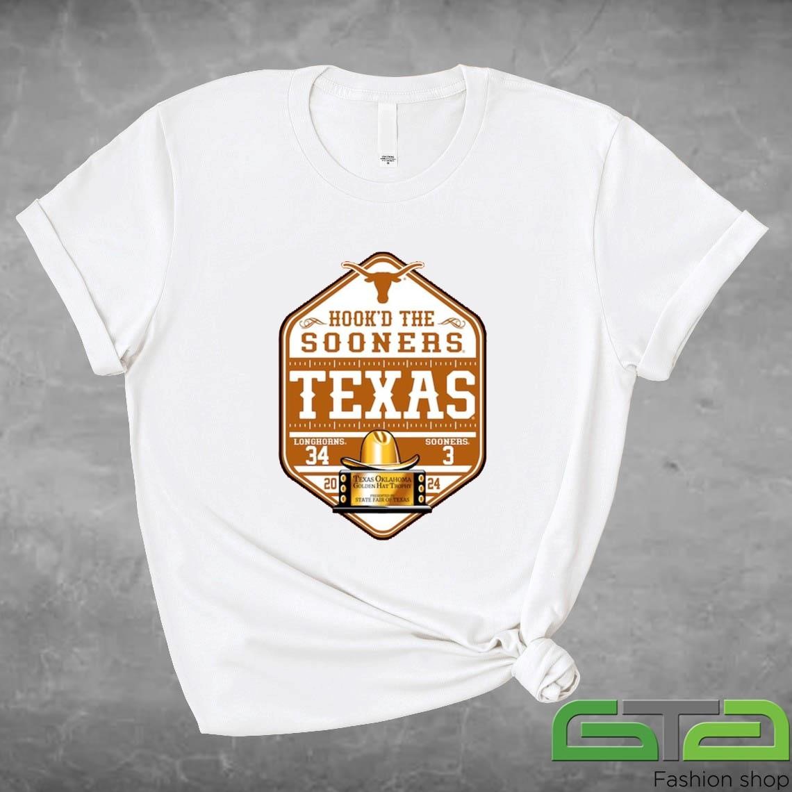 Texas Orange Texas Longhorns 2024 Red River Rivalry Score Shirt