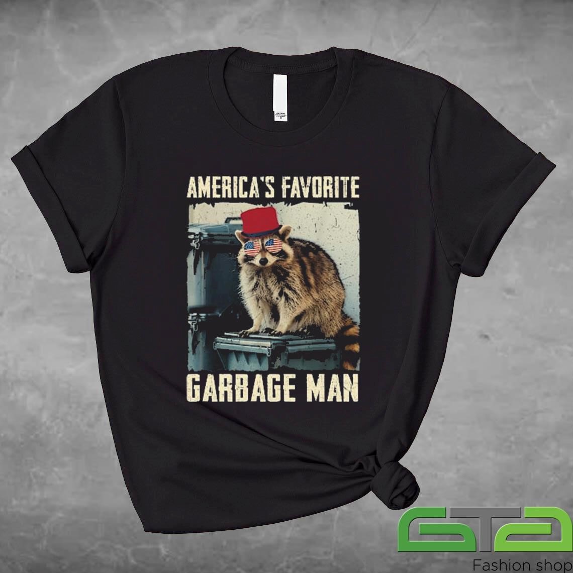 America's Favorite Garbage Man Squirrel Shirt