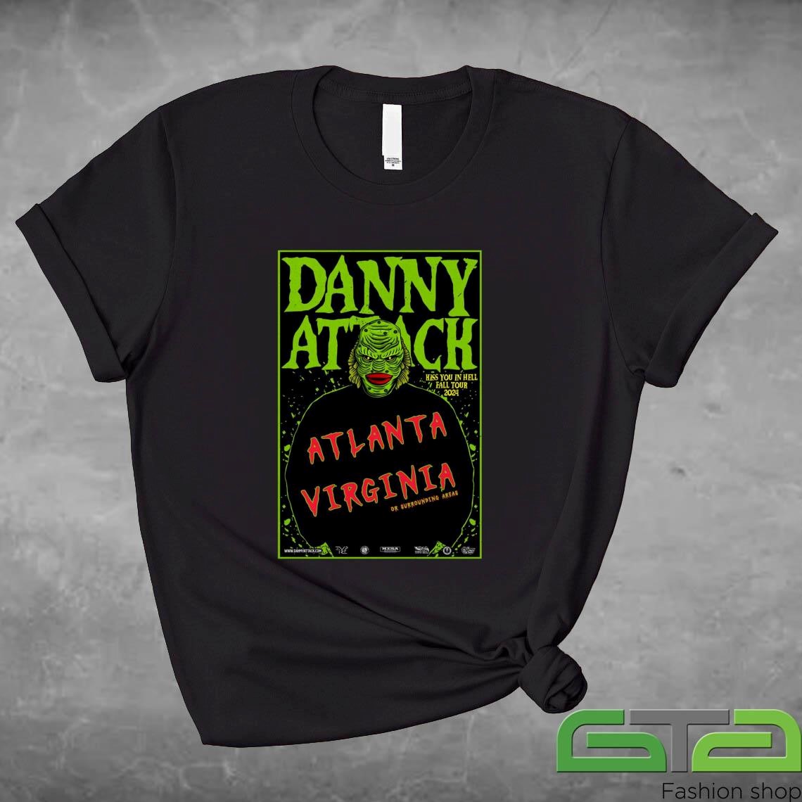 Danny Attack November 23 2024 Virginia Shirt