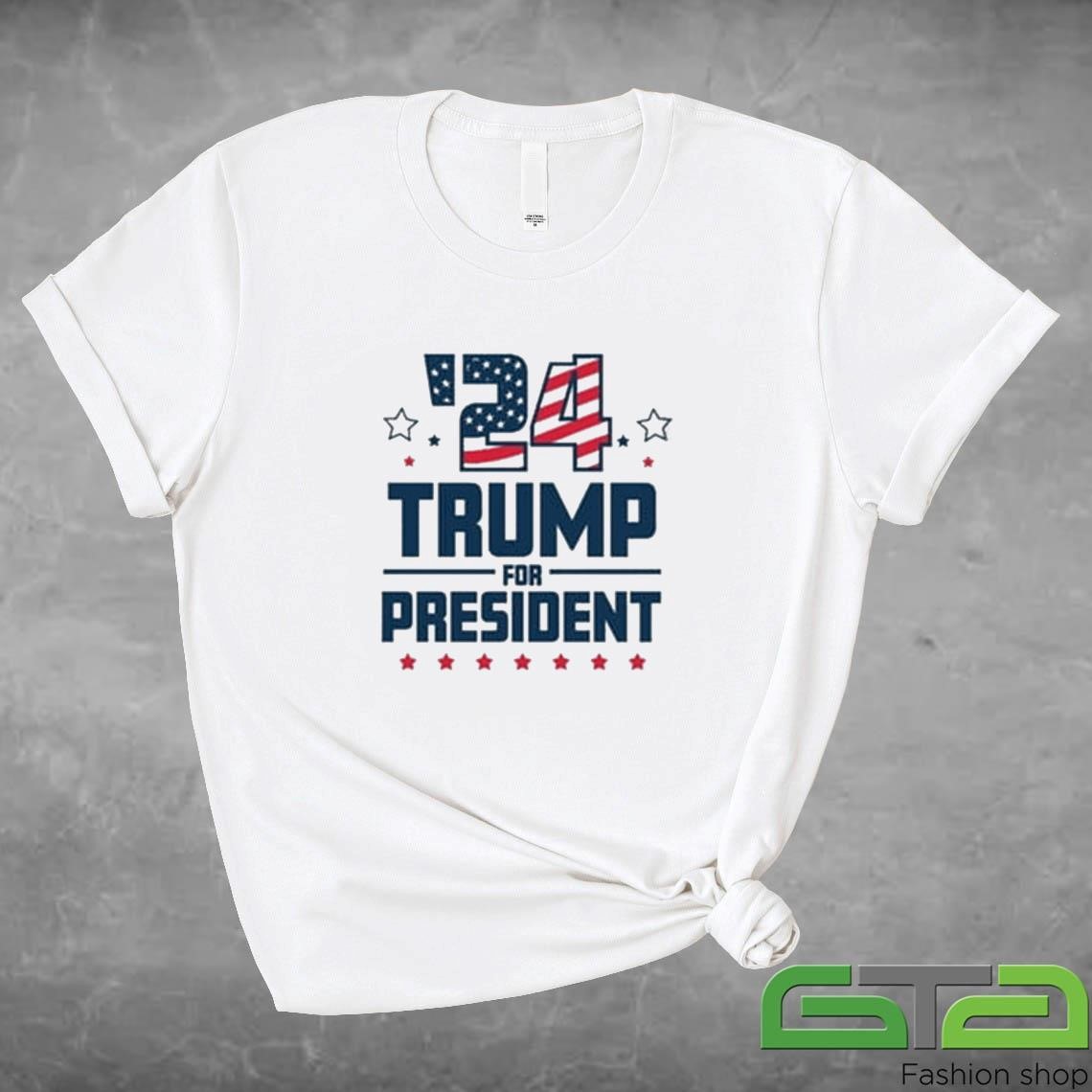 Inktastic 2024 Election Trump for President Shirt