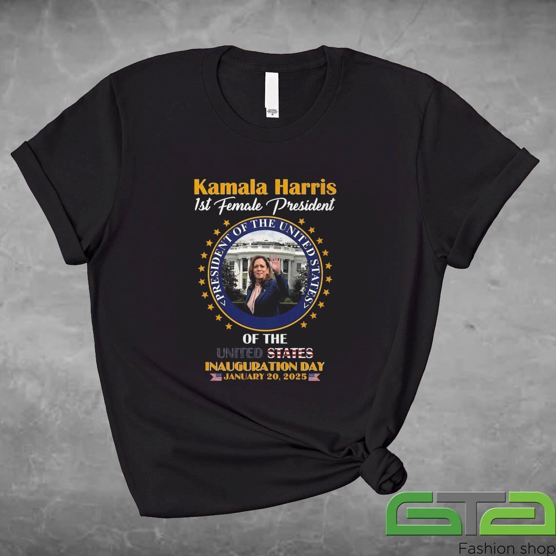 Kamala Harris 1st Female President Of The United States Inauguration Day January 20 2025 Shirt