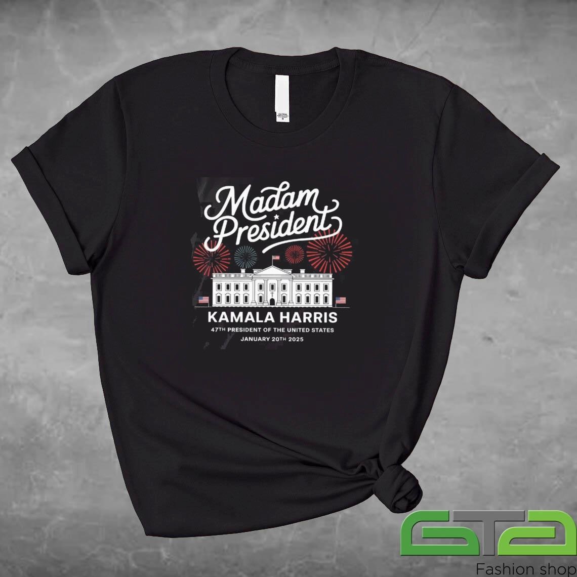 Kamala Harris Madam President Inauguration Day 2025 Election Shirt