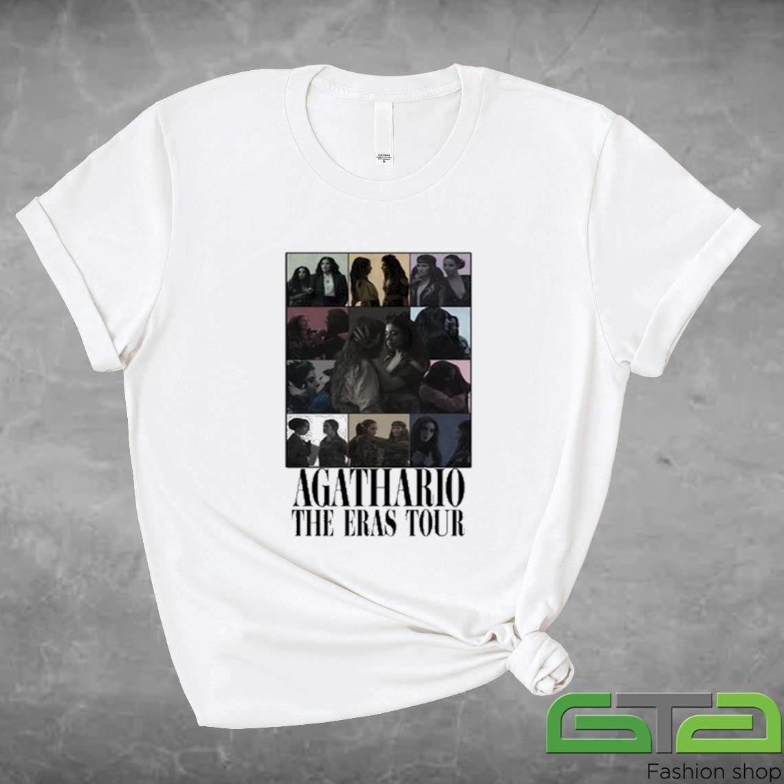 Official Agathario The Eras Tour 2024 T-shirt