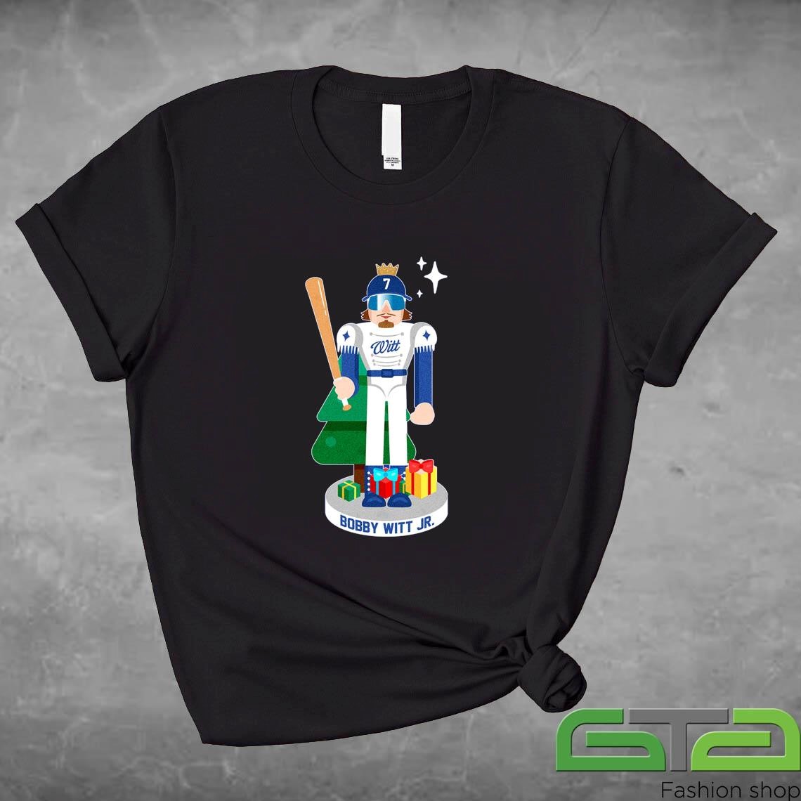 Official Bobby Witt Jr. MLBPA Nutcracker T-shirt