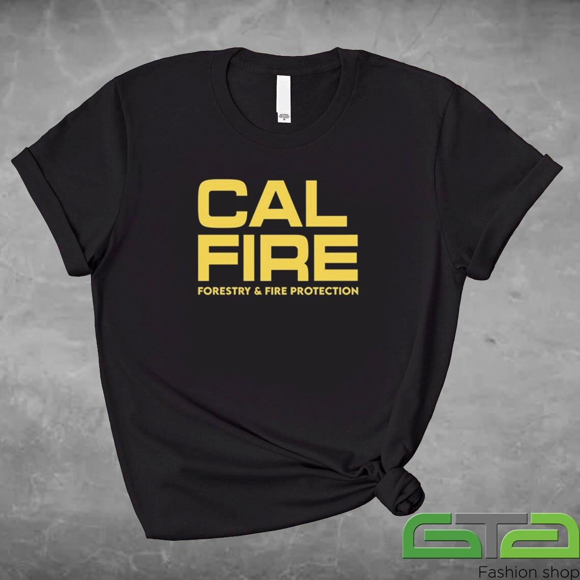 Official Cal Fire Forestry & Fire Protection T-shirt