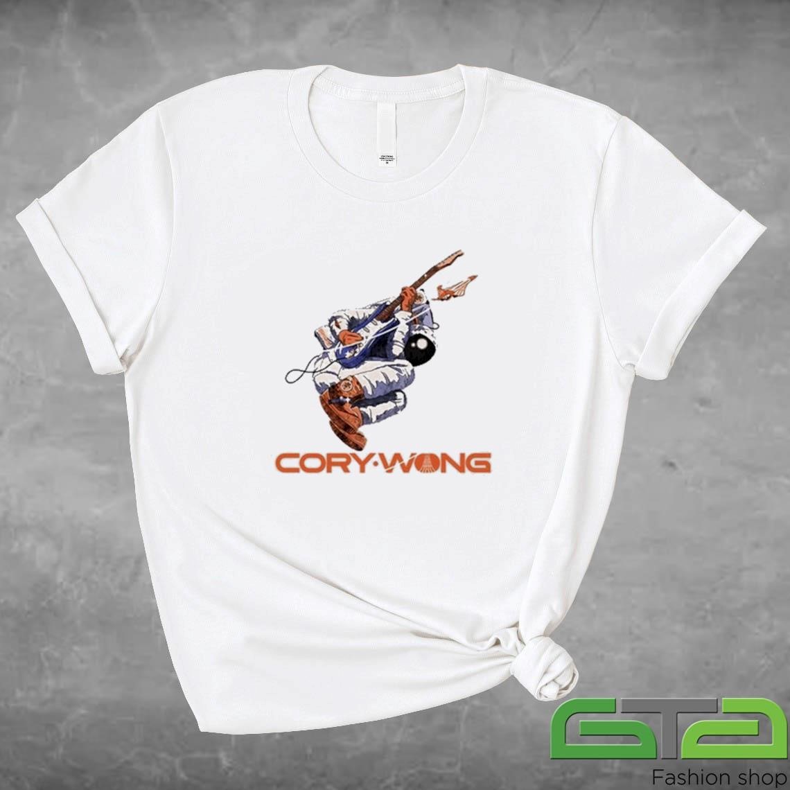 Official Cory Wong Space Guitar Tour T-shirt