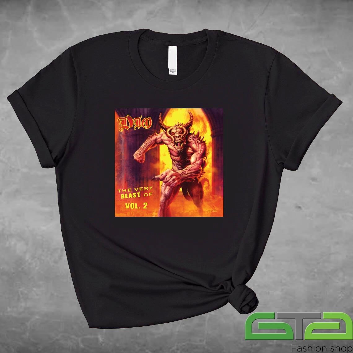 Official Dio The Very Beast Of Dio Dragon's Fire 31st January 2025 T-shirt