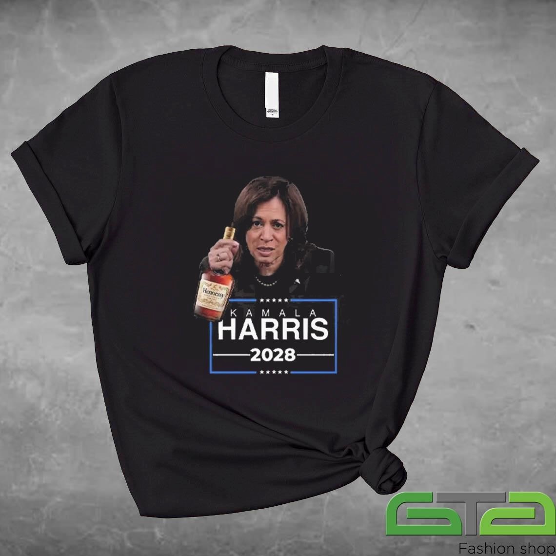 Official Drunk Aunt Kamala Harris Running In 2028 T-shirt