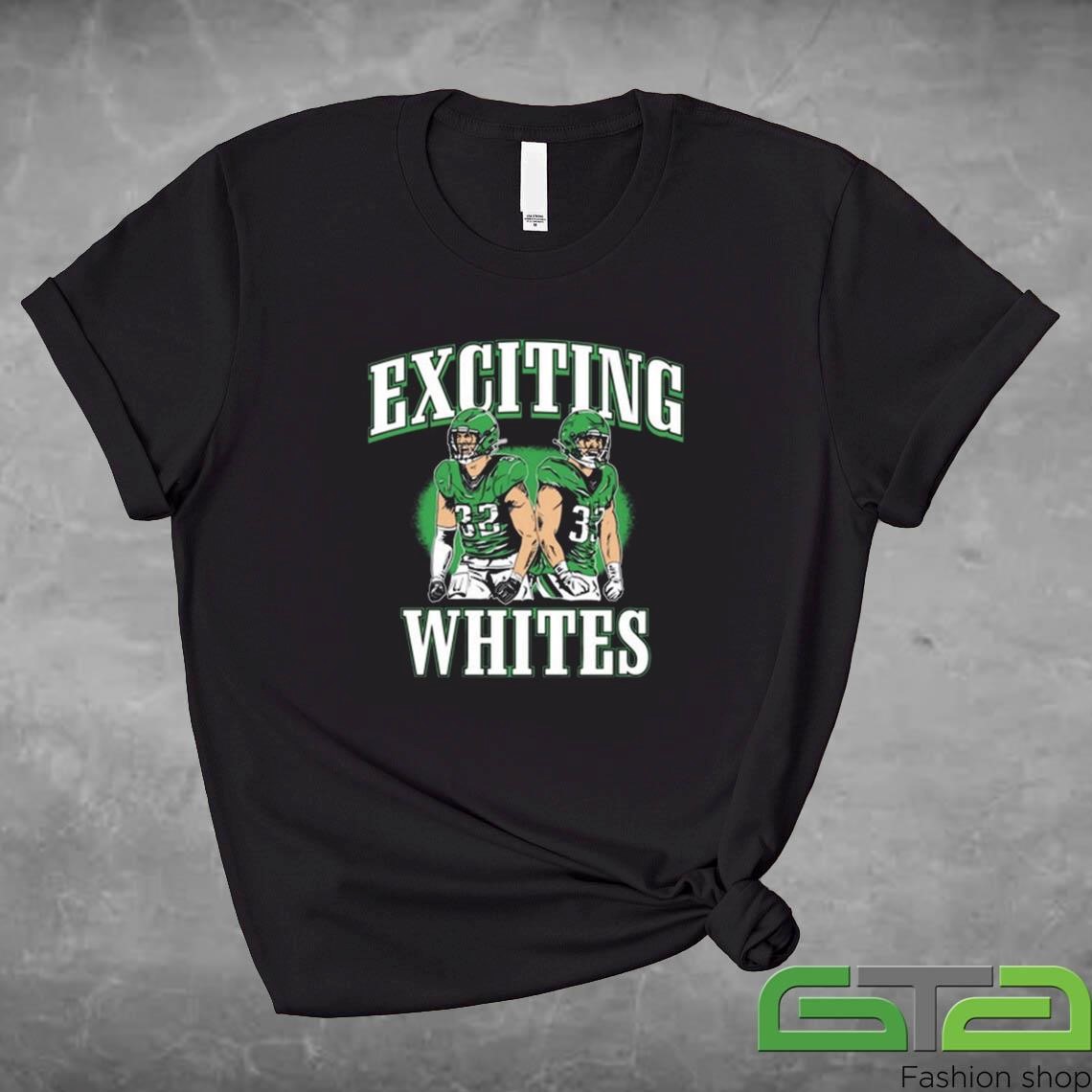 Official Exciting Whites Reed Blankenship And Cooper Dejean Eagles T-shirt