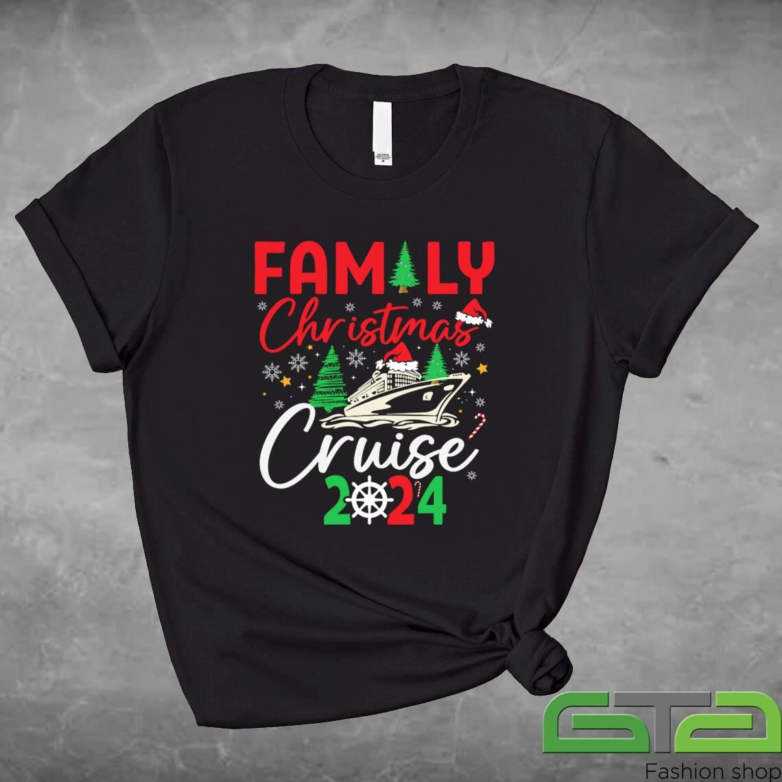 Official Family Christmas Cruise 2024 Matching Family Cruise Xmas Sweashirt