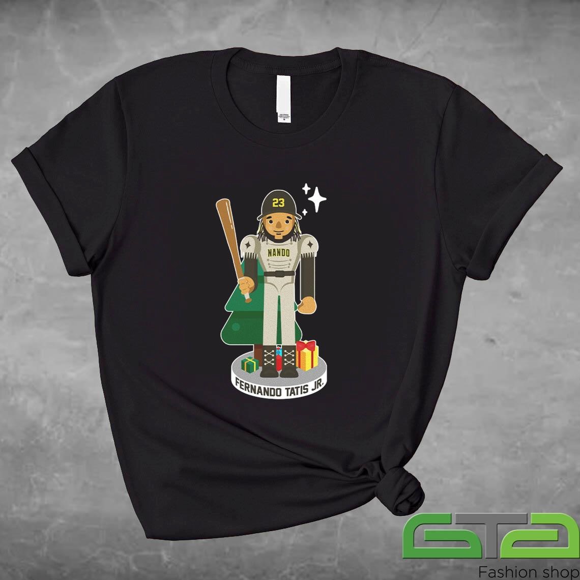 Official Fernando Tatís Jr. Nando MLBPA Nutcracker T-shirt