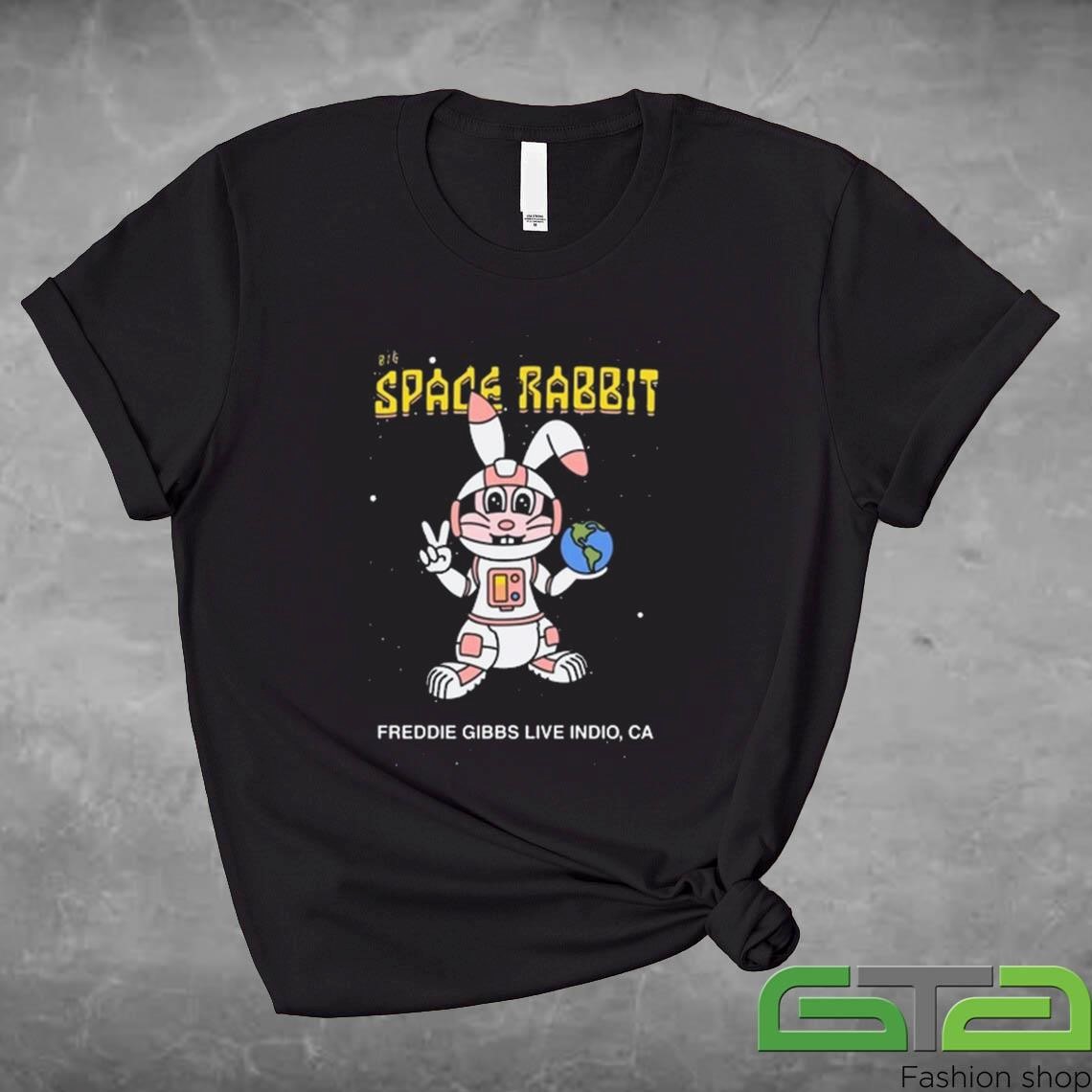 Official Freddie Gibbs Indio Space Rabbit T-shirt