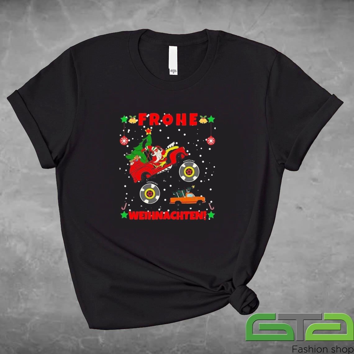 Official Frohe Weihnachten Merry Christmas T-shirt