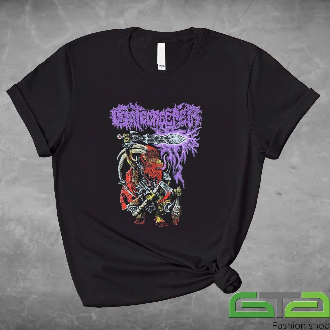 Official Gatecreeper Gatecreeper Purple Goatman T-shirt