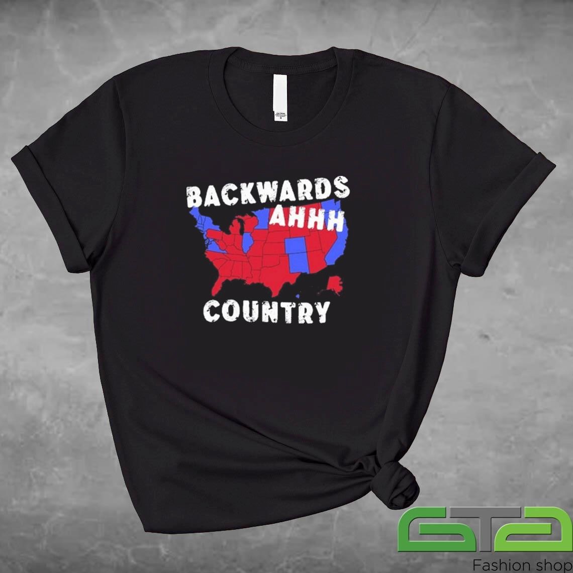 Official Got Funny Backwards Ahhh Country T-shirt