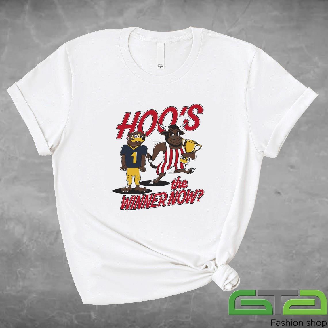 Official Hoo's The Winner Now T-shirt