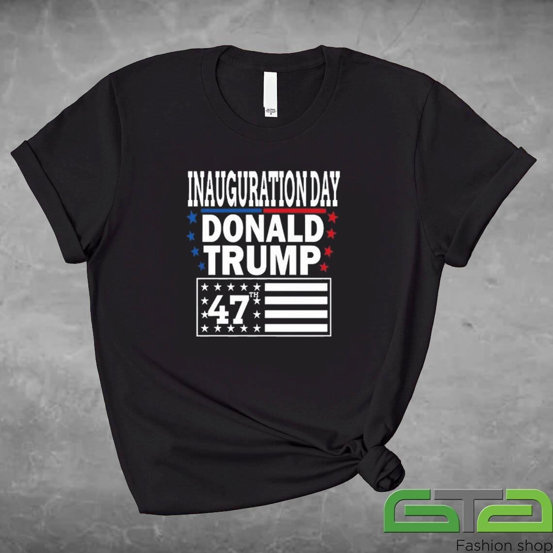 Official Inauguration Day Donald Trump President America 47th 2025 T-shirt