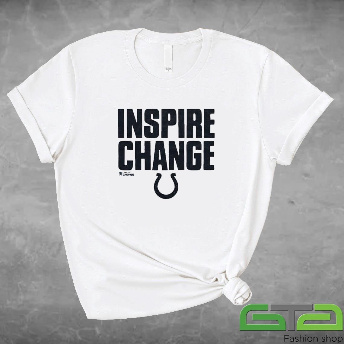 Official Indianapolis Colts 2024 Inspire Change T-shirt