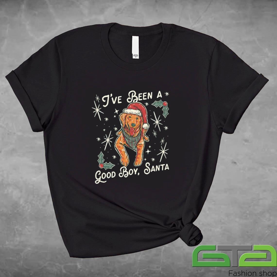 Official I've Been A Good Boy Santa Christmas T-shirt