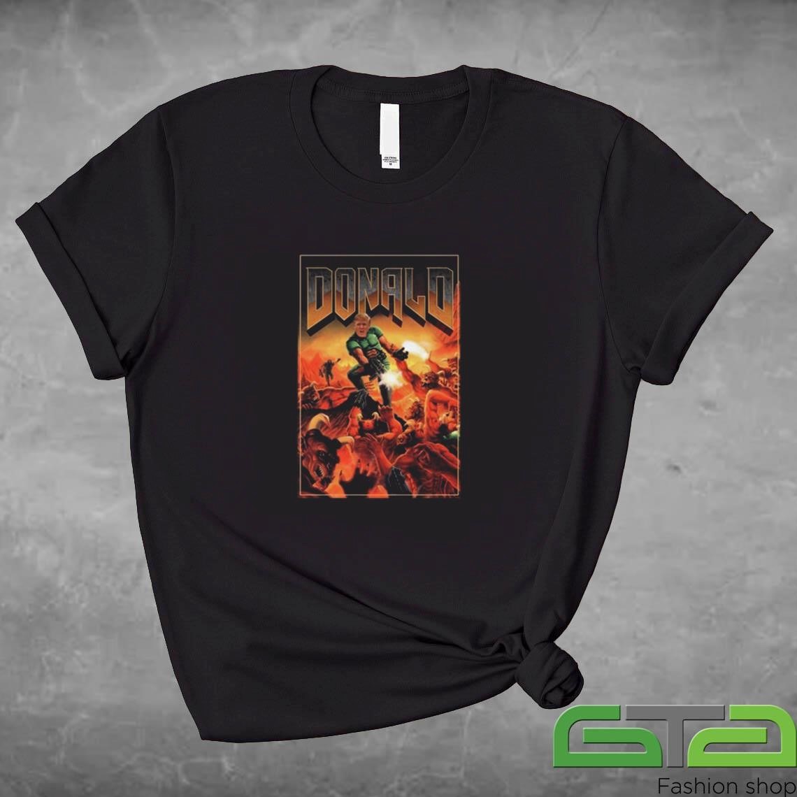 Official Jamesklug Donald Doom T-shirt