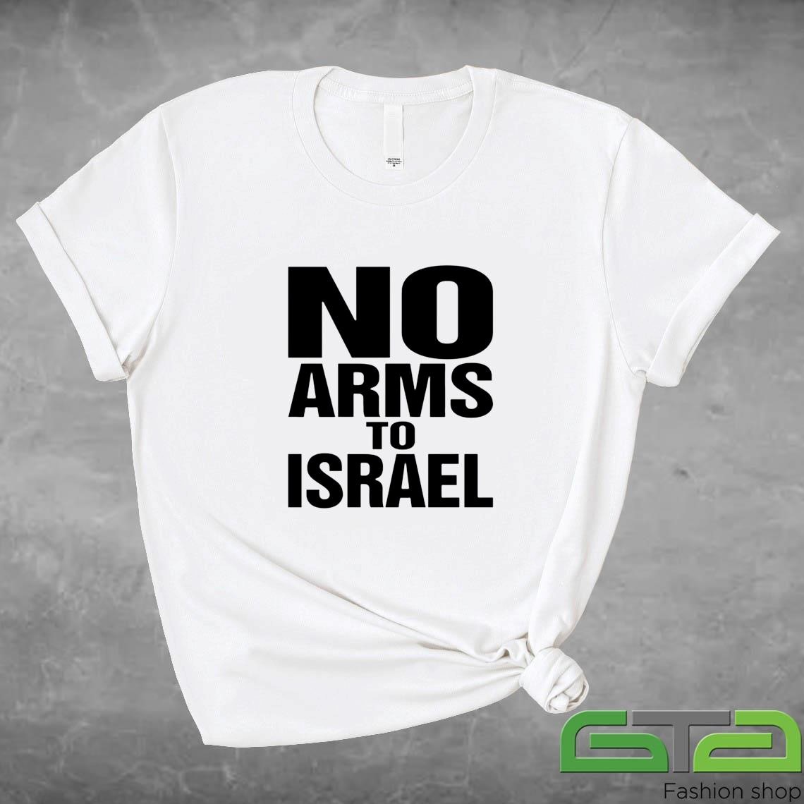 Official Jess Barnard Wearing No Arms To Israel T-shirt