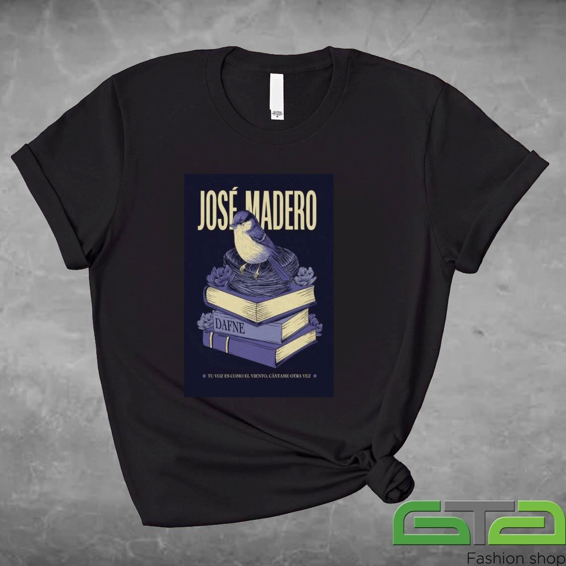 Official José Madero Tour 2024 Dafne Sarajevo La Gira T-shirt